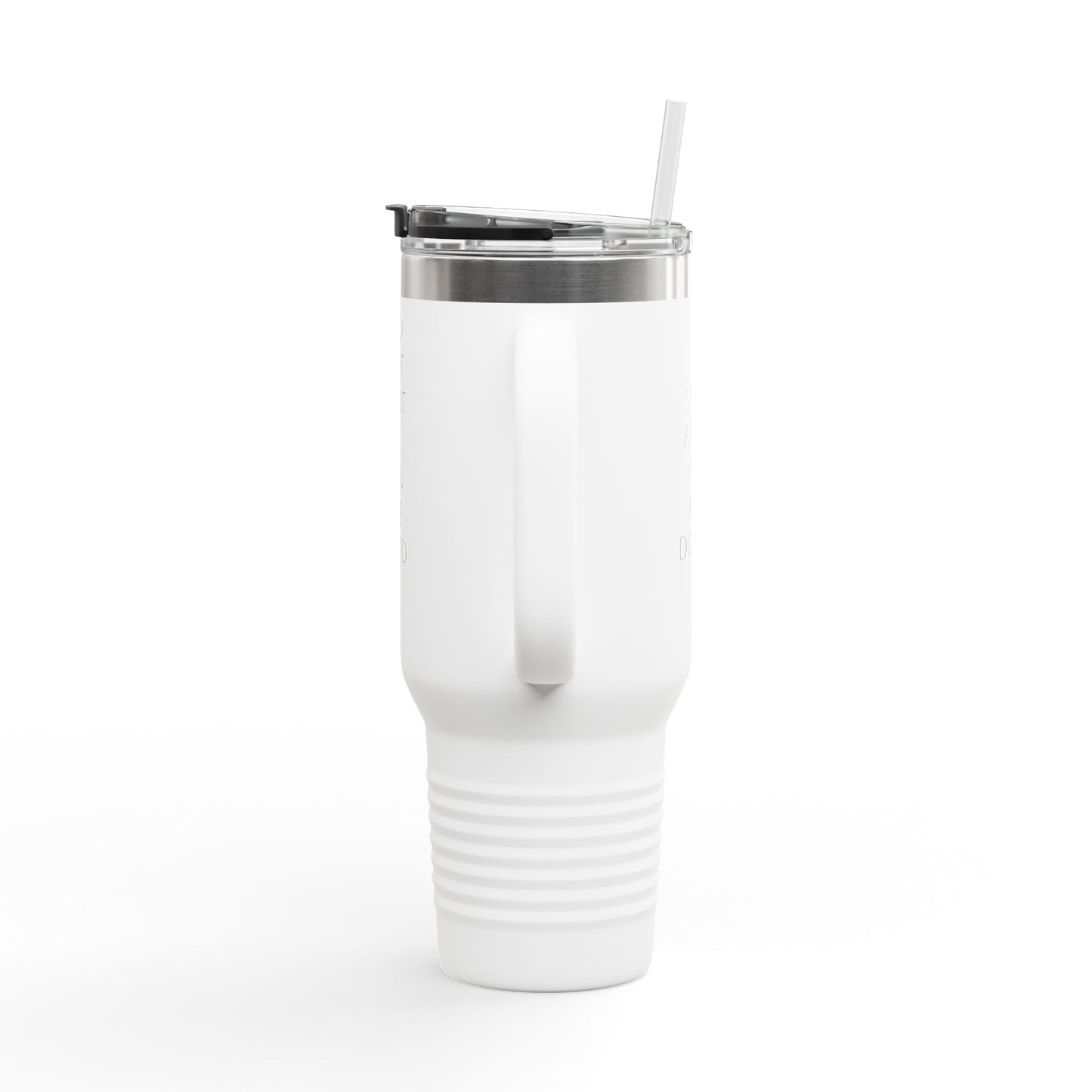 Insulated Travel Mug with Straw - 40oz