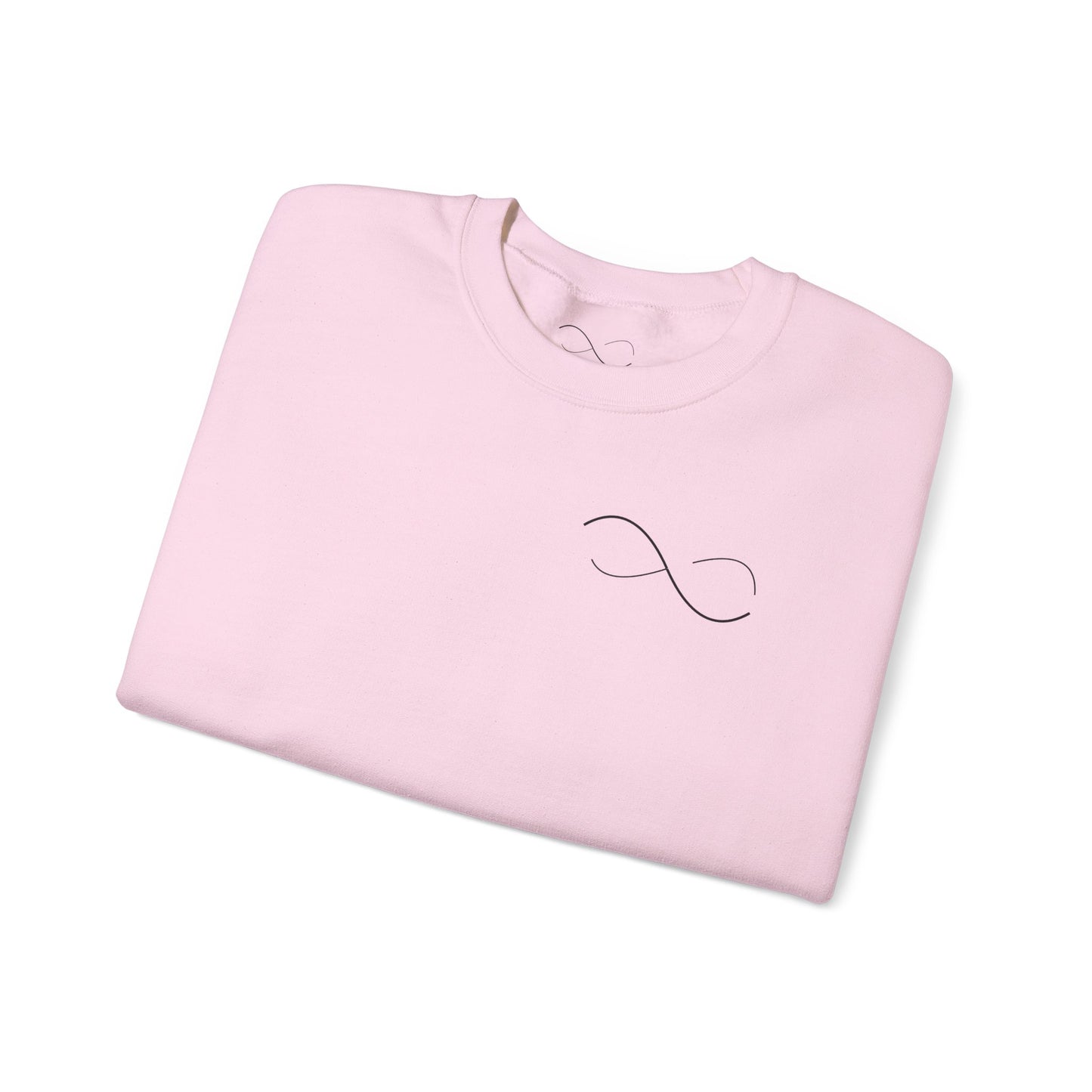 Limitless Crewneck Sweatshirt — Minimal Infinity Logo