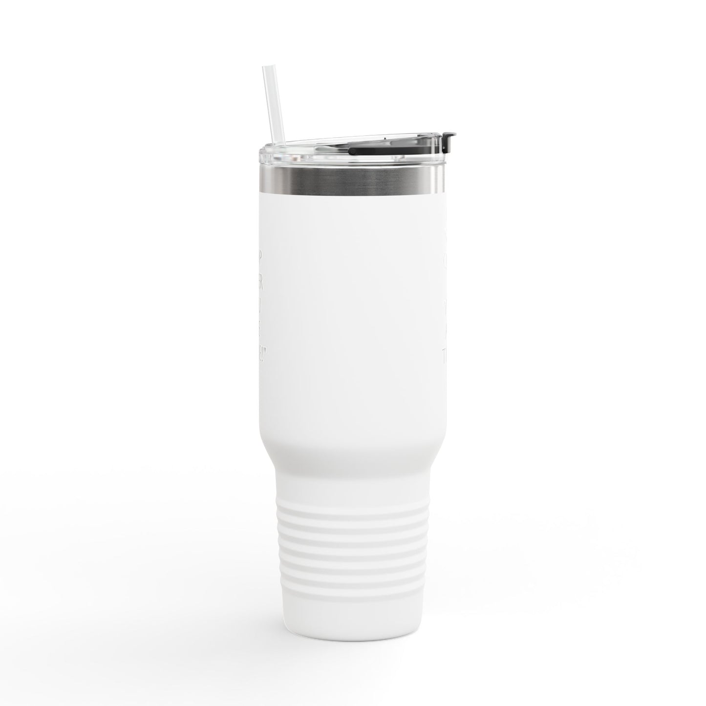 Insulated Travel Mug with Straw - 40oz