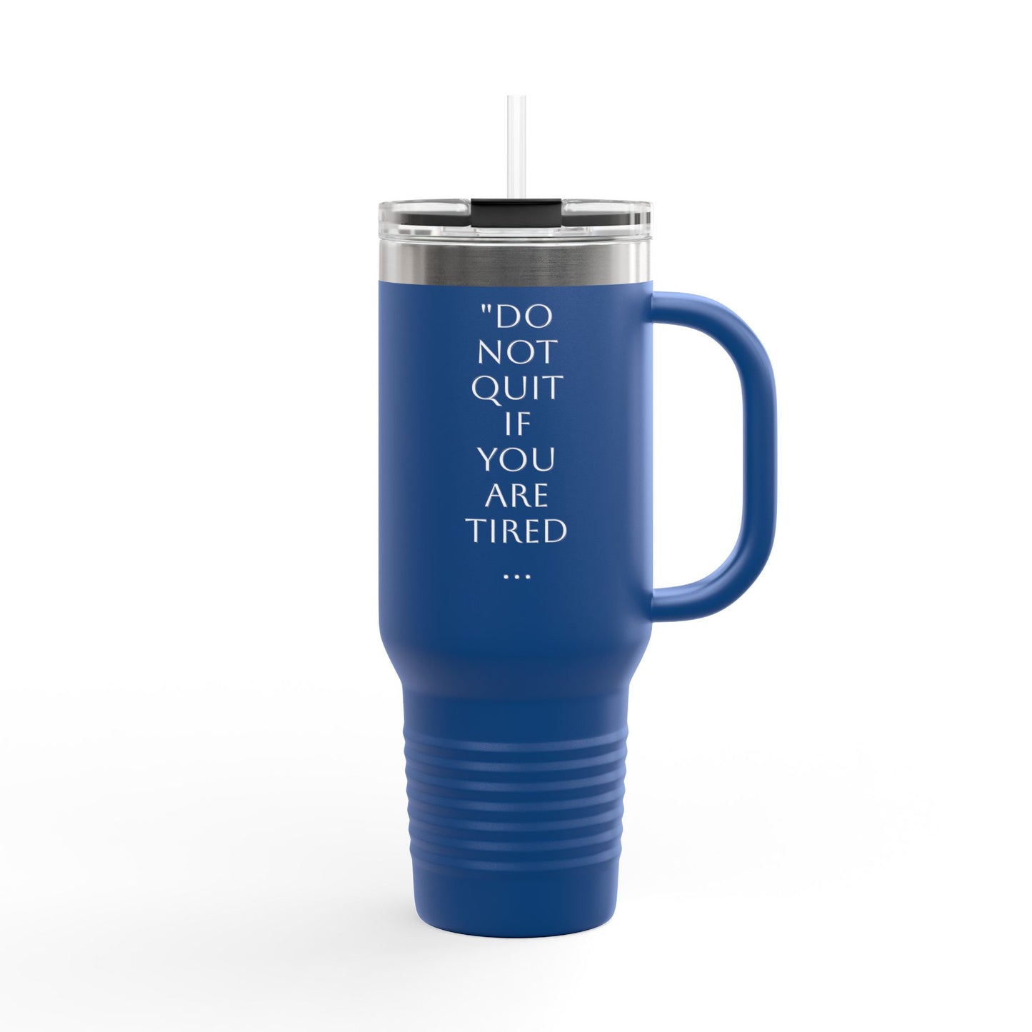Insulated Travel Mug with Straw - 40oz