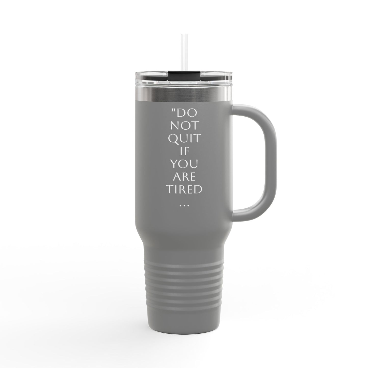 Insulated Travel Mug with Straw - 40oz