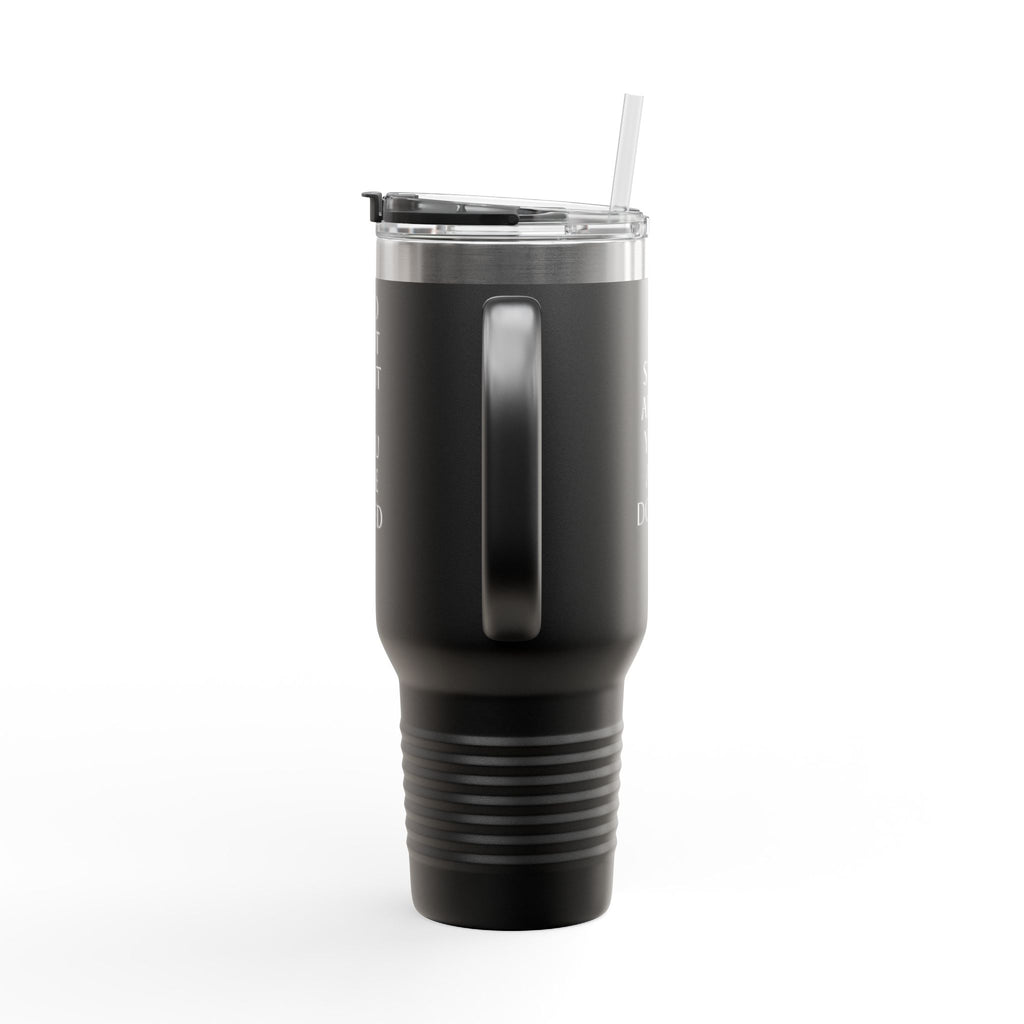 Insulated Travel Mug with Straw - 40oz