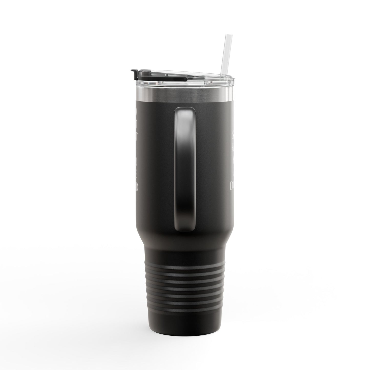 Insulated Travel Mug with Straw - 40oz