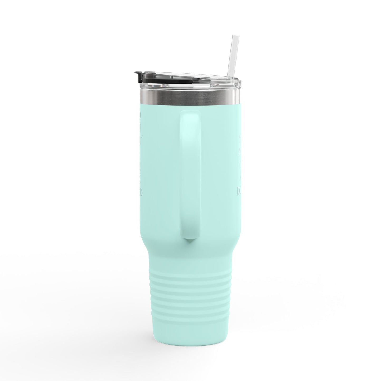 Insulated Travel Mug with Straw - 40oz
