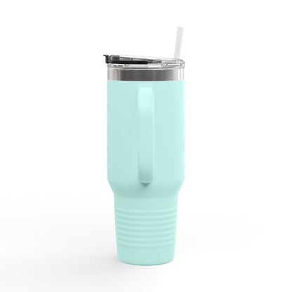 Insulated Travel Mug with Straw - 40oz