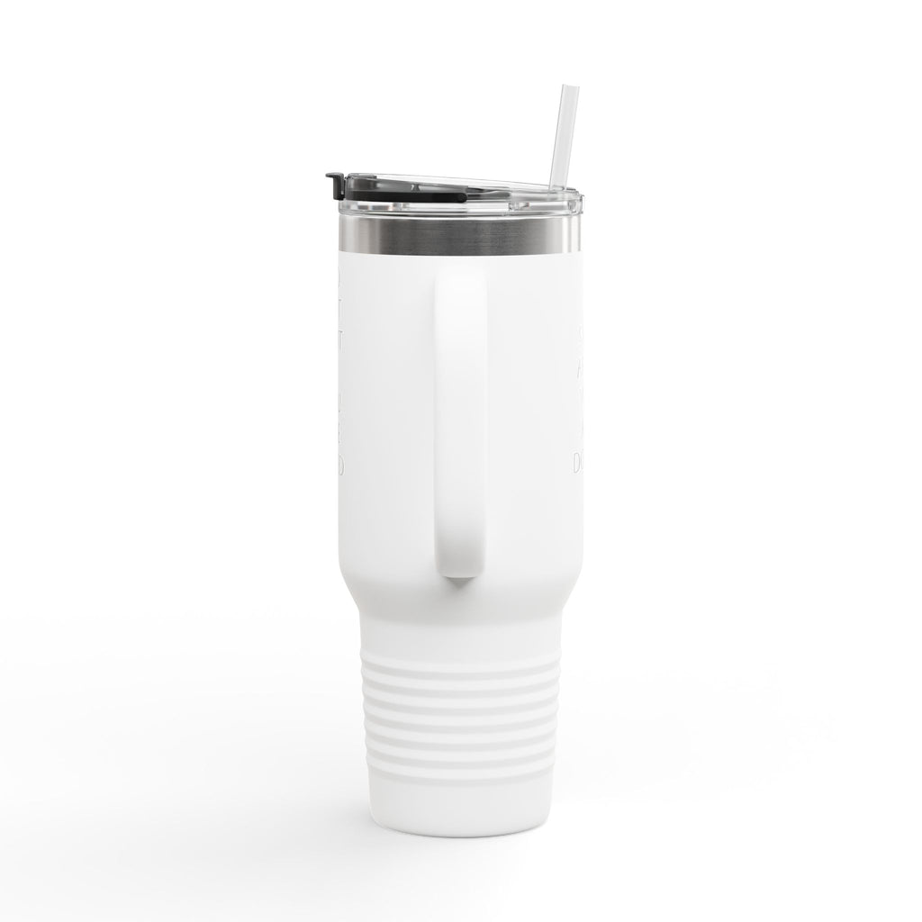 Insulated Travel Mug with Straw - 40oz