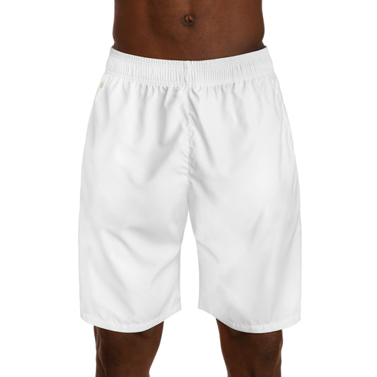 Athletic QI Jogger Shorts - White