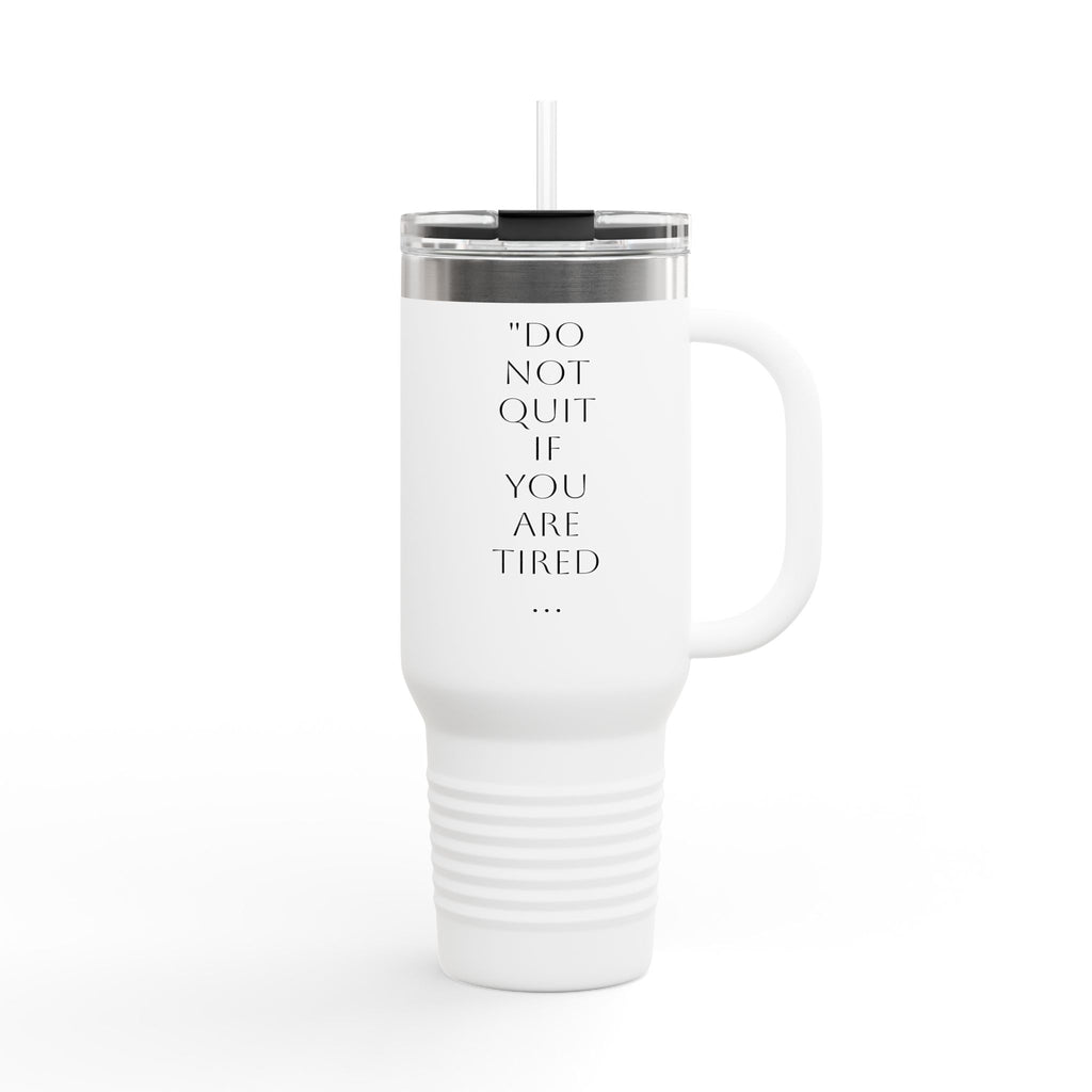 Insulated Travel Mug with Straw - 40oz