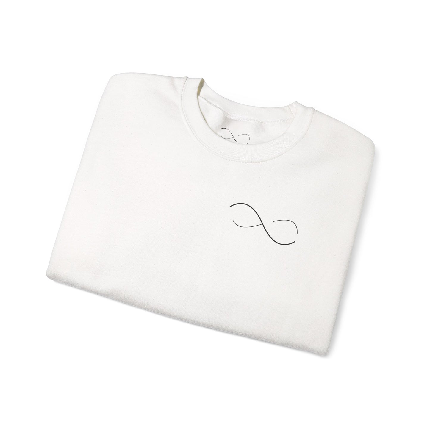 Limitless Crewneck Sweatshirt — Minimal Infinity Logo