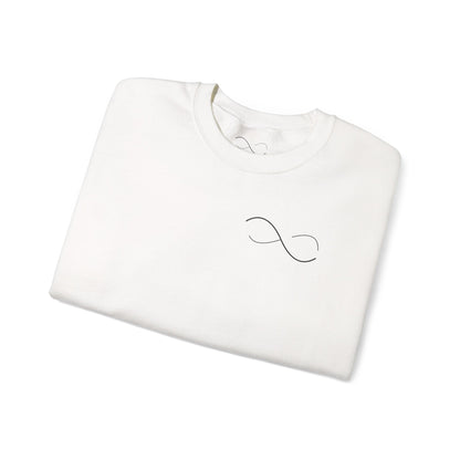 Limitless Crewneck Sweatshirt — Minimal Infinity Logo