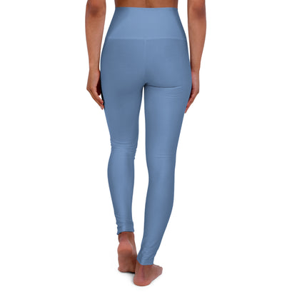 Athletic YOGI Leggings - Blue Grey