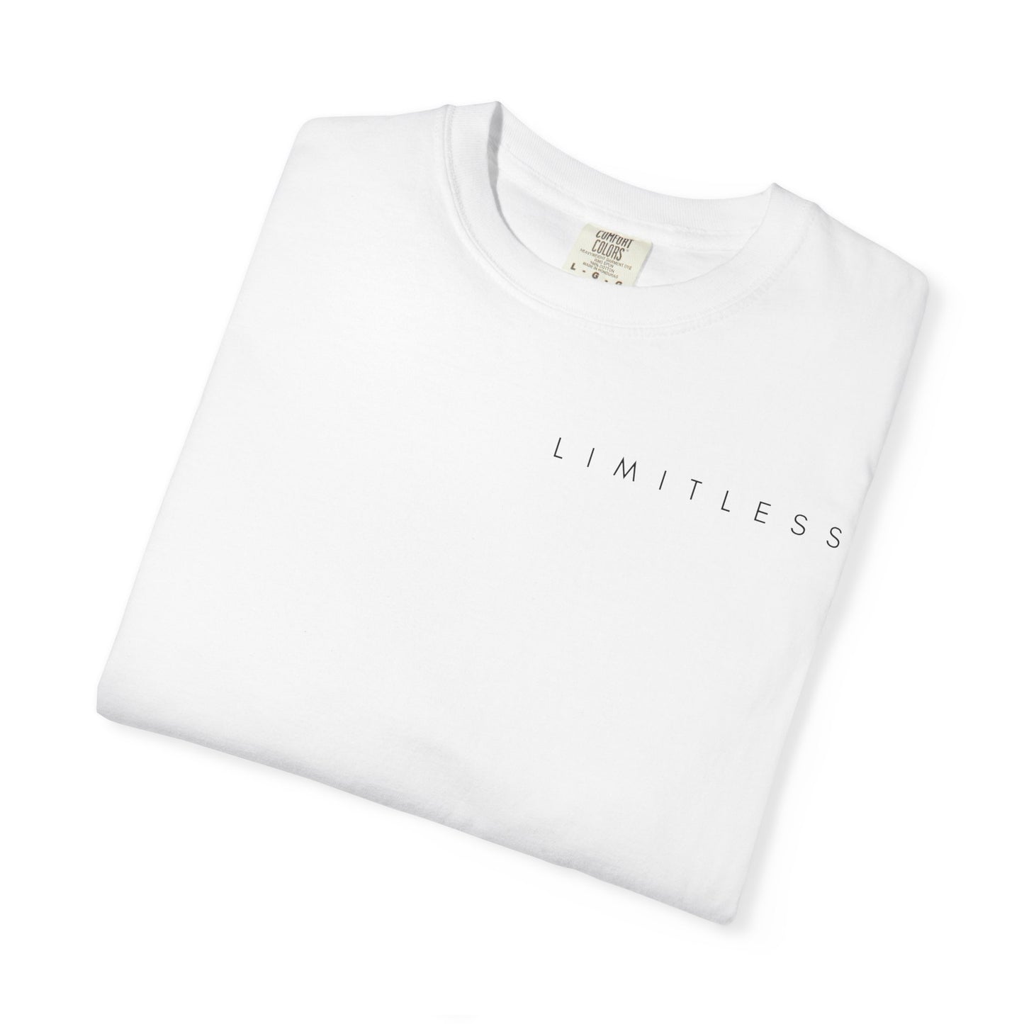 Limitless Infinity Graphic T-Shirt — Minimal Motivational Tee