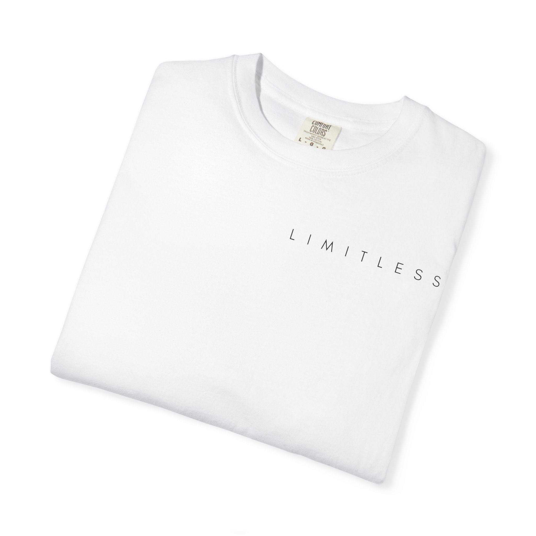 Limitless Infinity Graphic T-Shirt — Minimal Motivational Tee