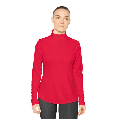 Athletic 1/4-Zip QI Sweater - Ladies