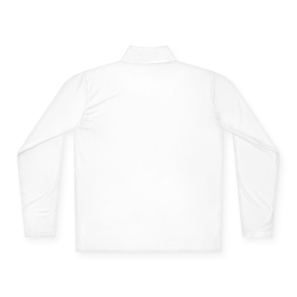 Minimal Gold Wave Quarter-Zip Pullover