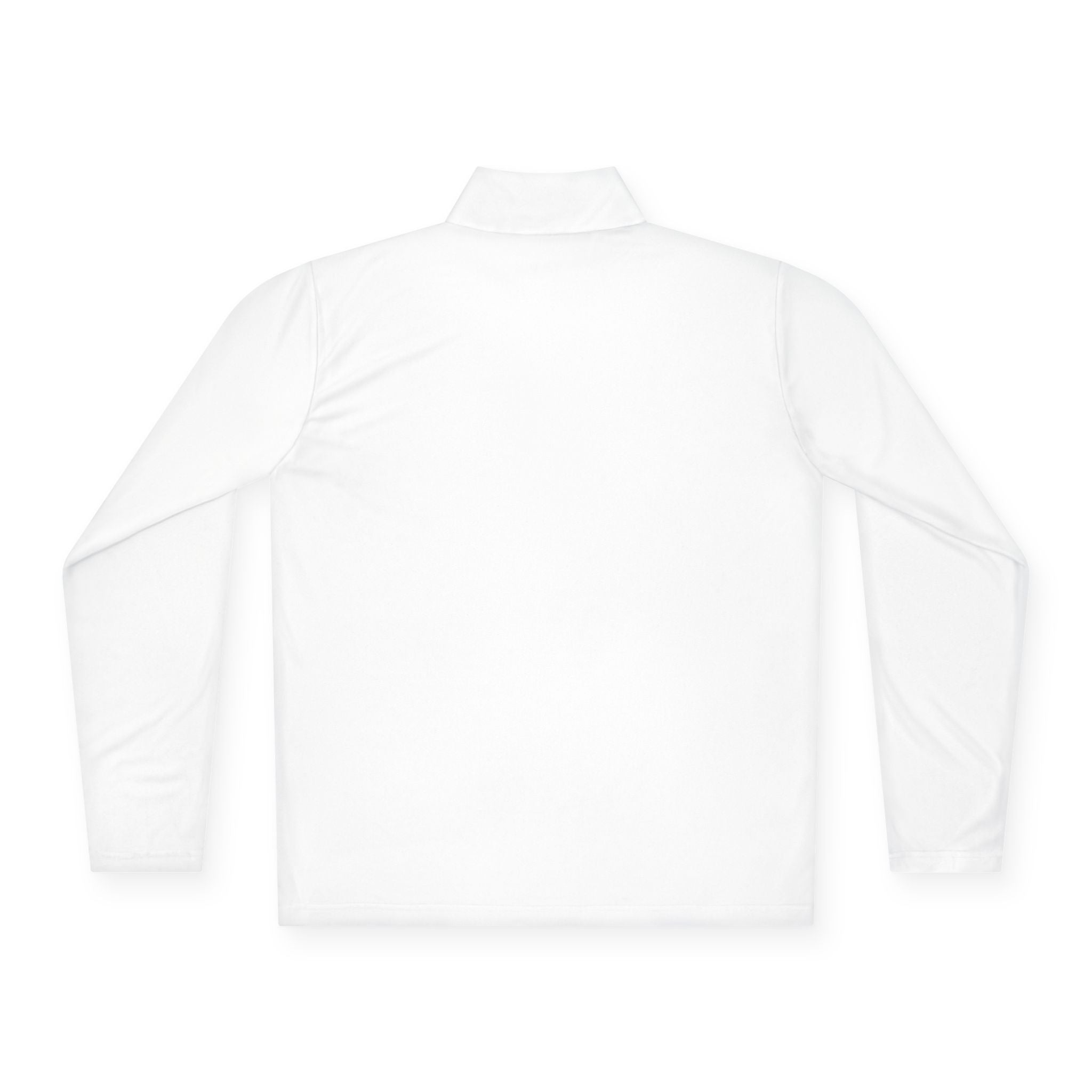 Minimal Gold Wave Quarter-Zip Pullover