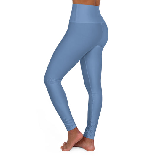 Athletic YOGI Leggings - Blue Grey