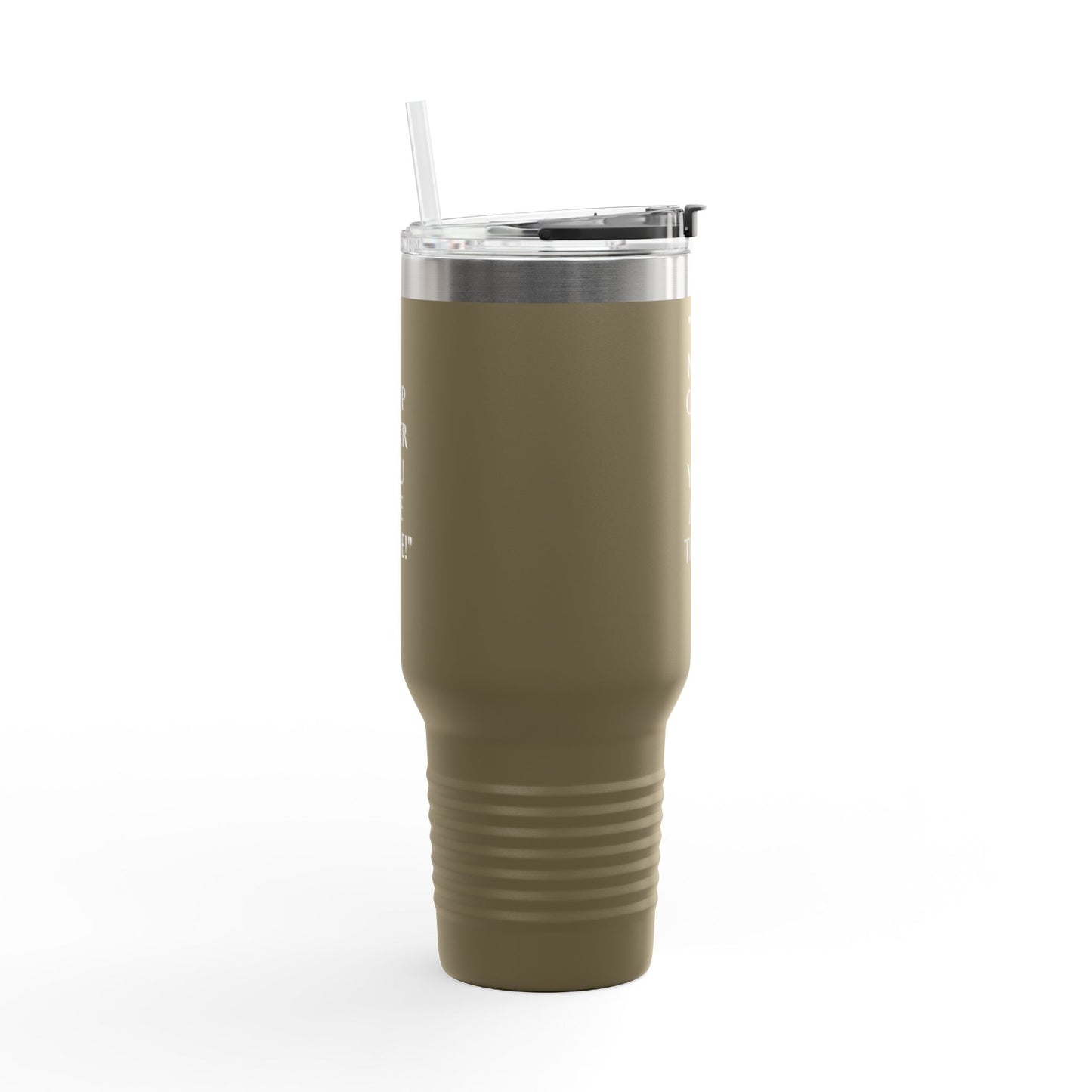 Insulated Travel Mug with Straw - 40oz