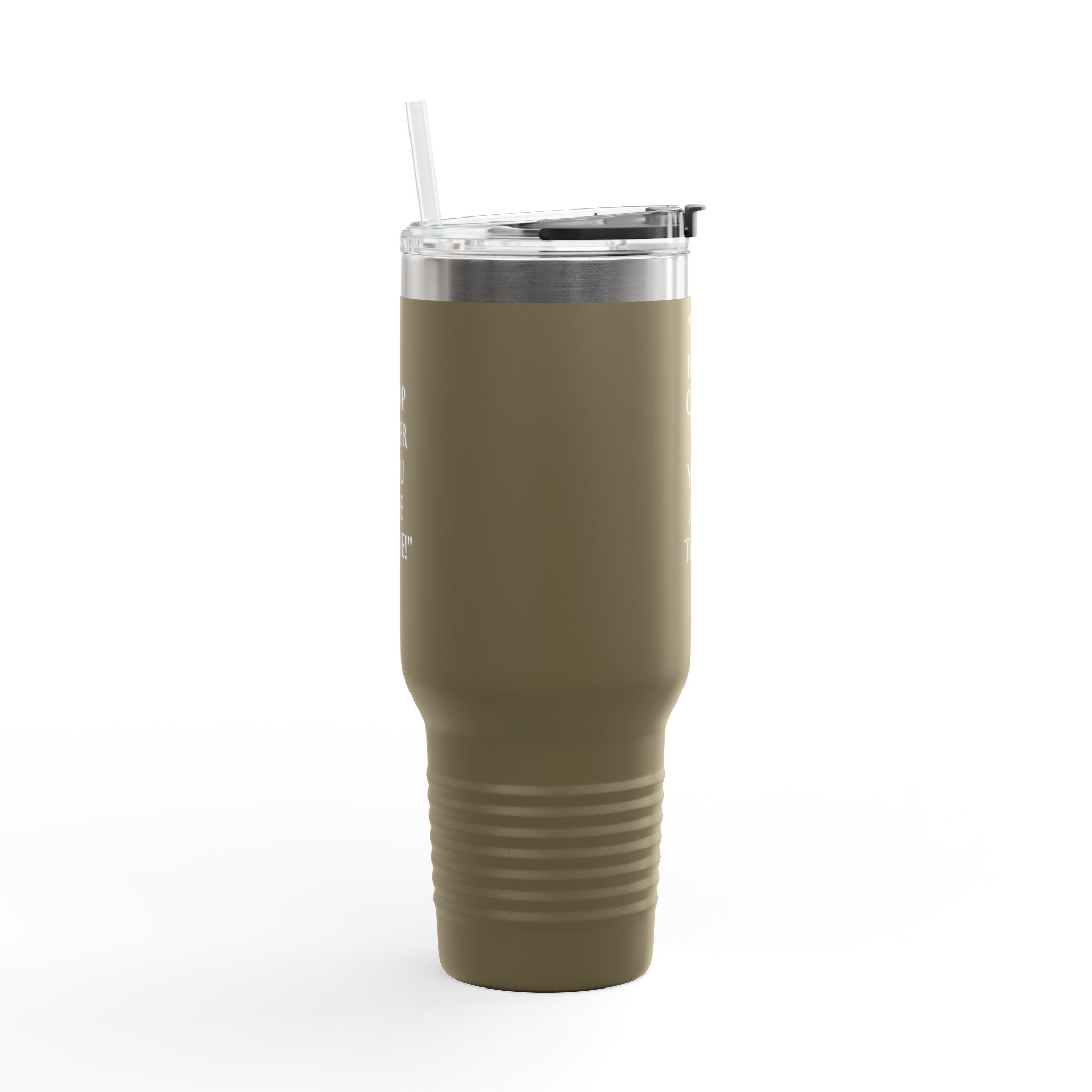 Insulated Travel Mug with Straw - 40oz