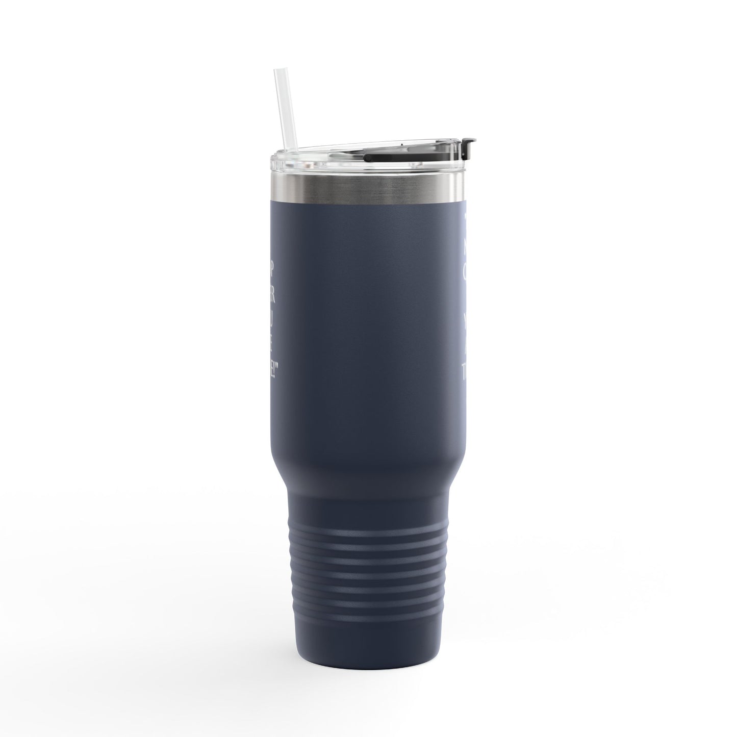 Insulated Travel Mug with Straw - 40oz