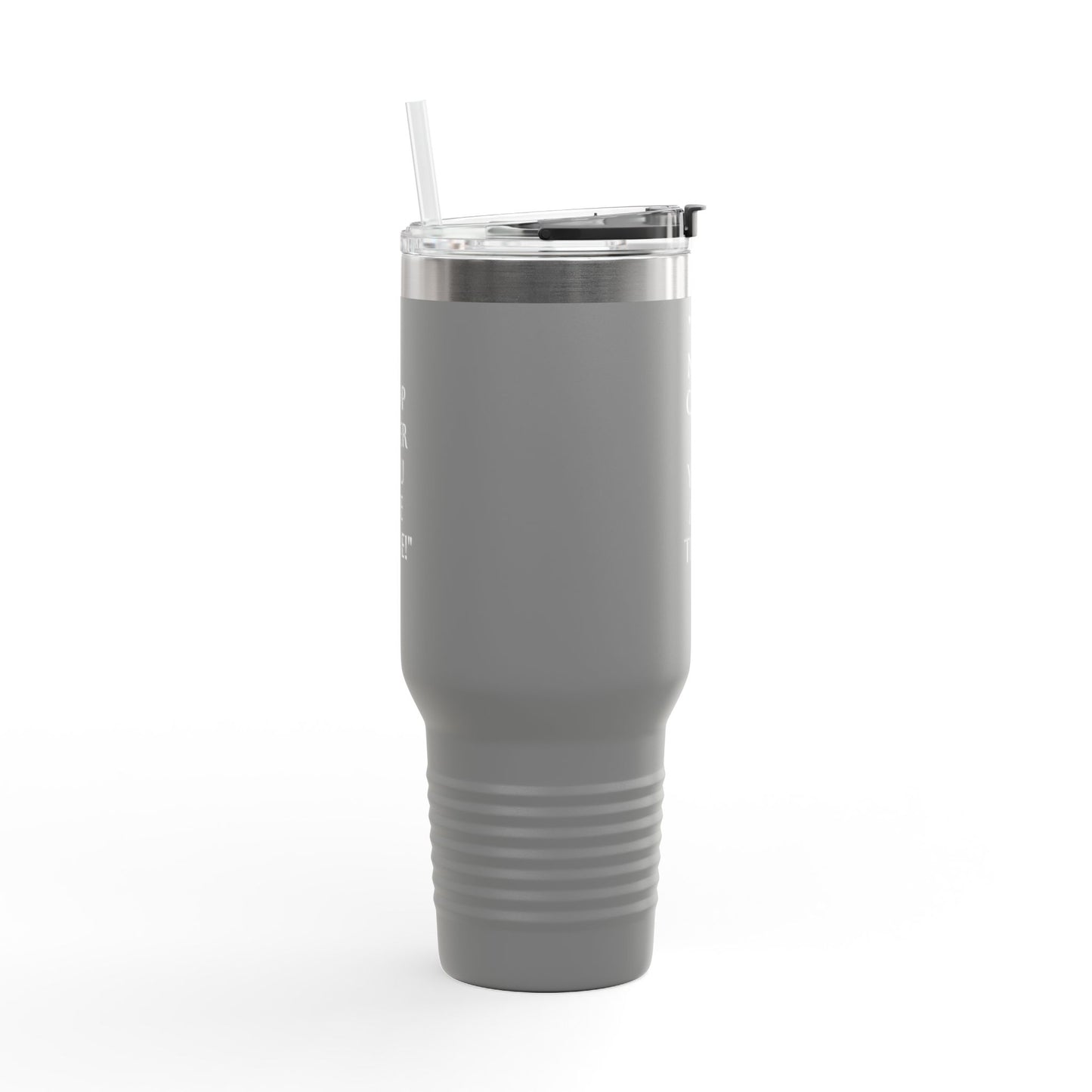 Insulated Travel Mug with Straw - 40oz