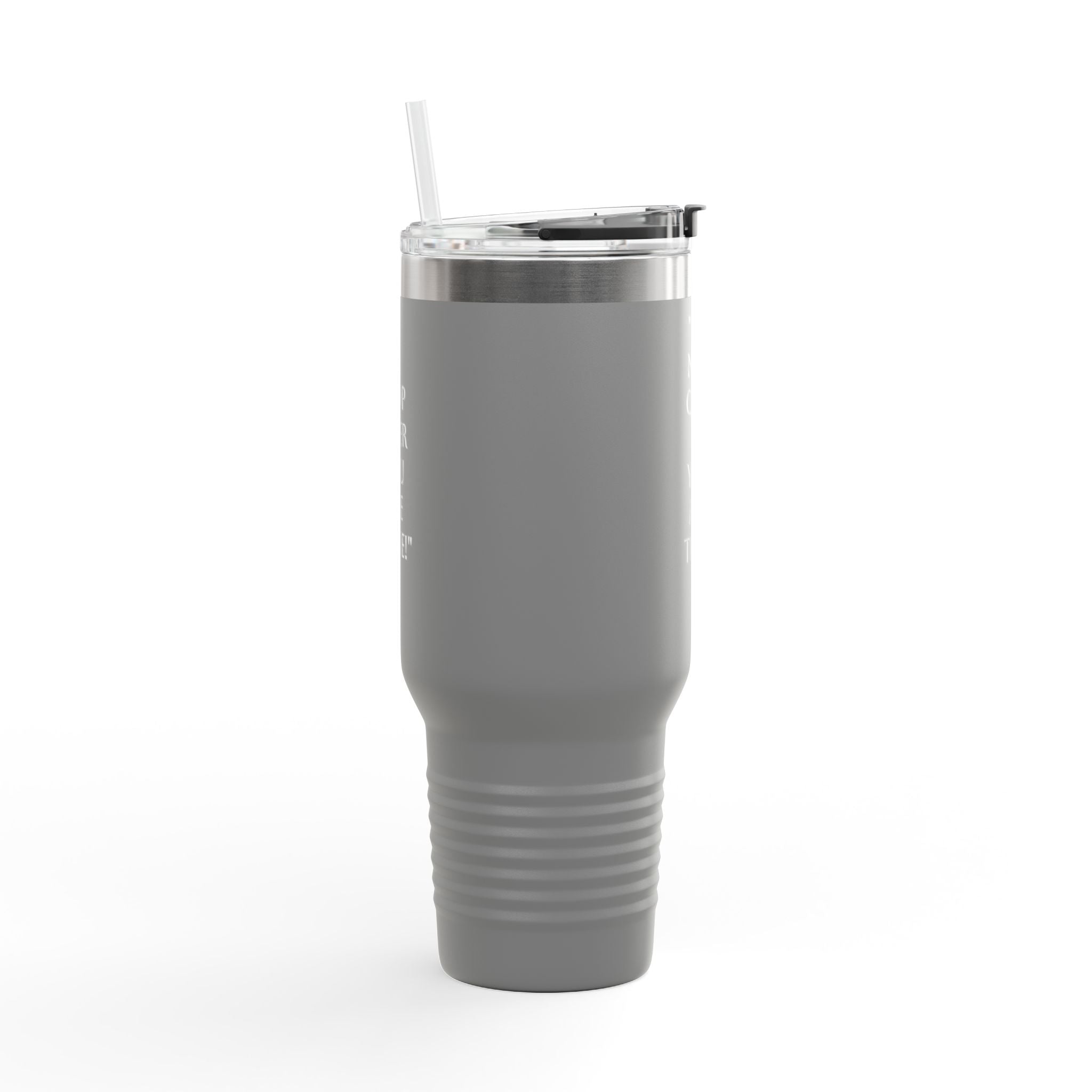 Insulated Travel Mug with Straw - 40oz