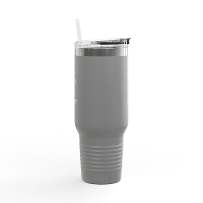 Insulated Travel Mug with Straw - 40oz