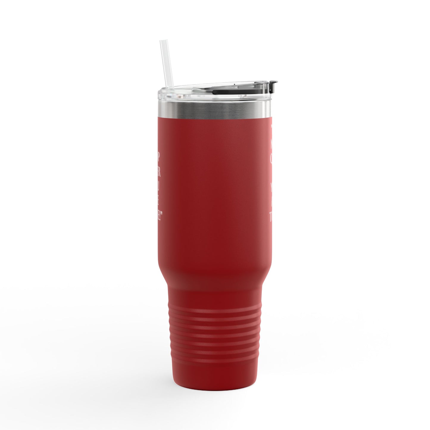 Insulated Travel Mug with Straw - 40oz