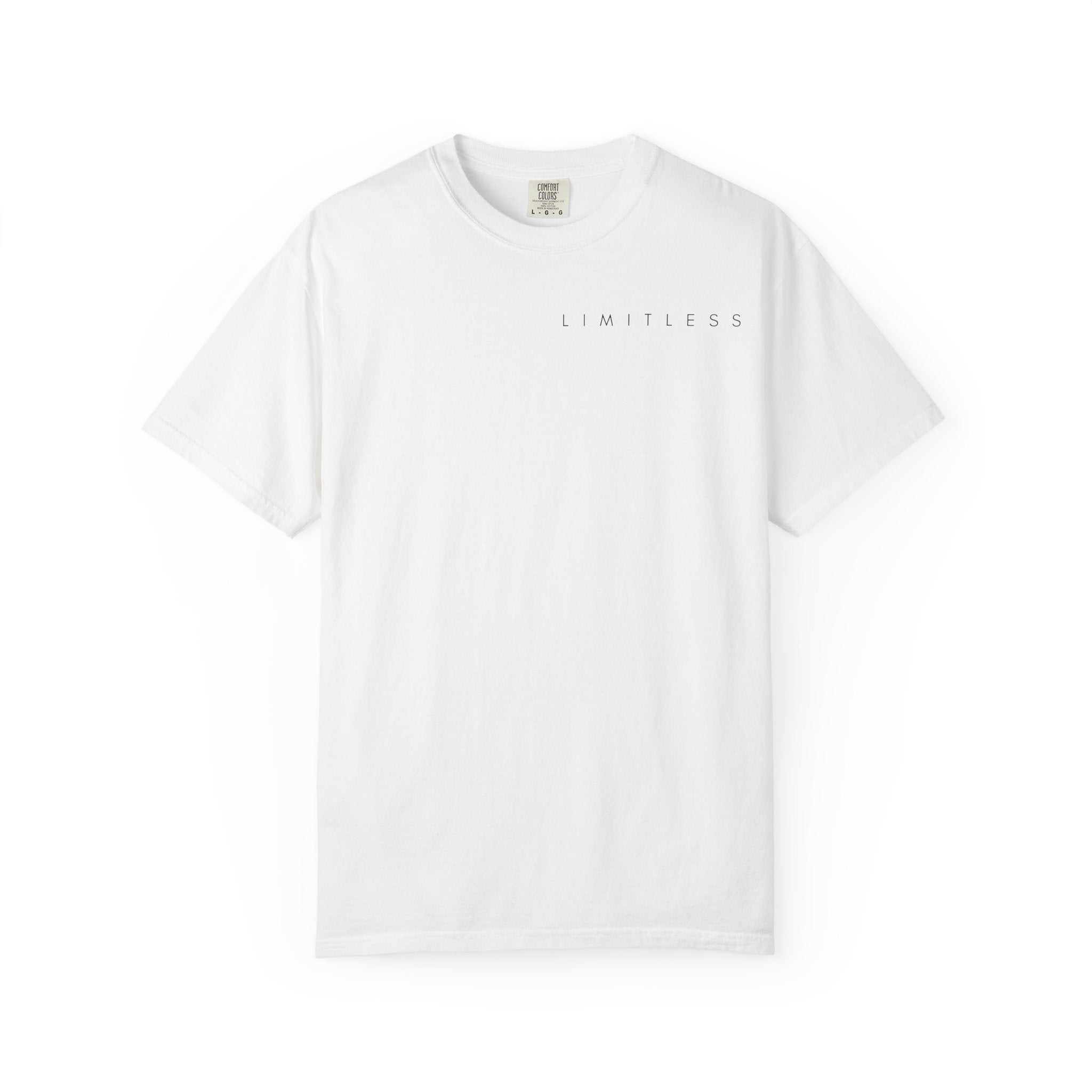 Limitless Infinity Graphic T-Shirt — Minimal Motivational Tee