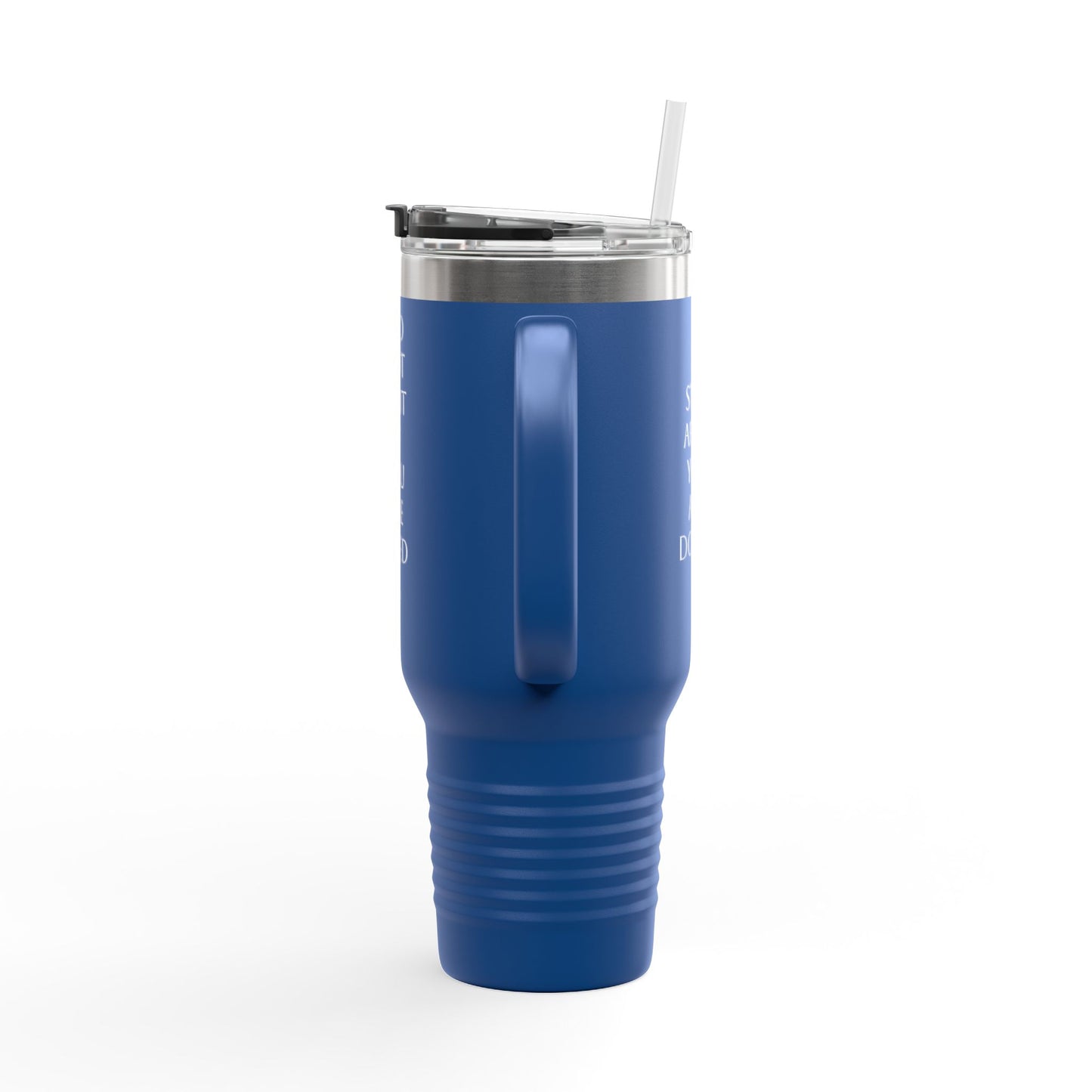 Insulated Travel Mug with Straw - 40oz