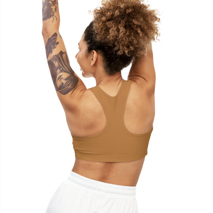 Athletic NAMASTE Bra - Light Brown