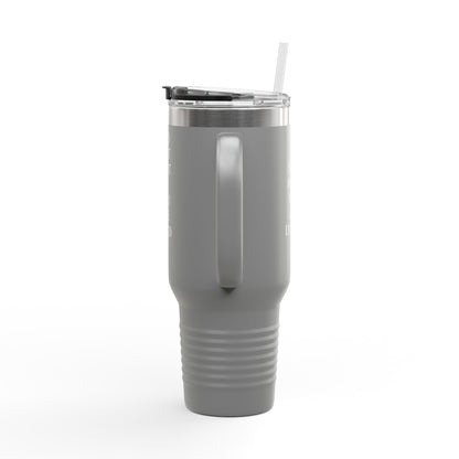 Insulated Travel Mug with Straw - 40oz