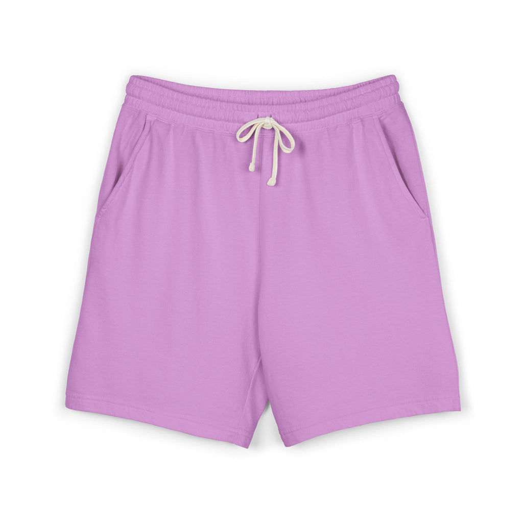 Lightweight Garment-Dyed Fleece Sweat Shorts — Casual Lounge & Everyday Comfort