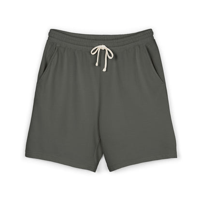 Lightweight Garment-Dyed Fleece Sweat Shorts — Casual Lounge & Everyday Comfort