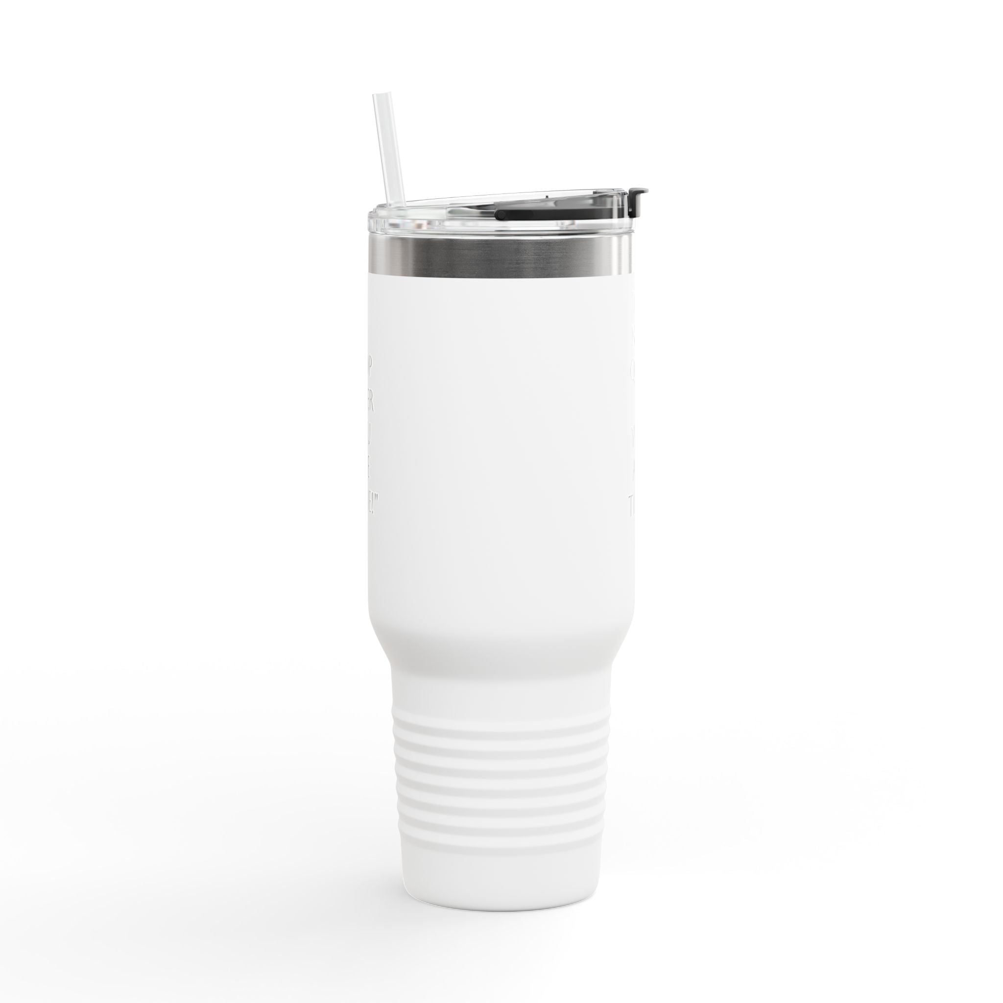 Insulated Travel Mug with Straw - 40oz