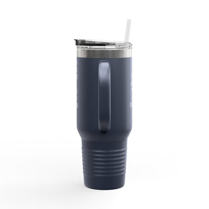 Insulated Travel Mug with Straw - 40oz