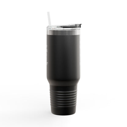Insulated Travel Mug with Straw - 40oz