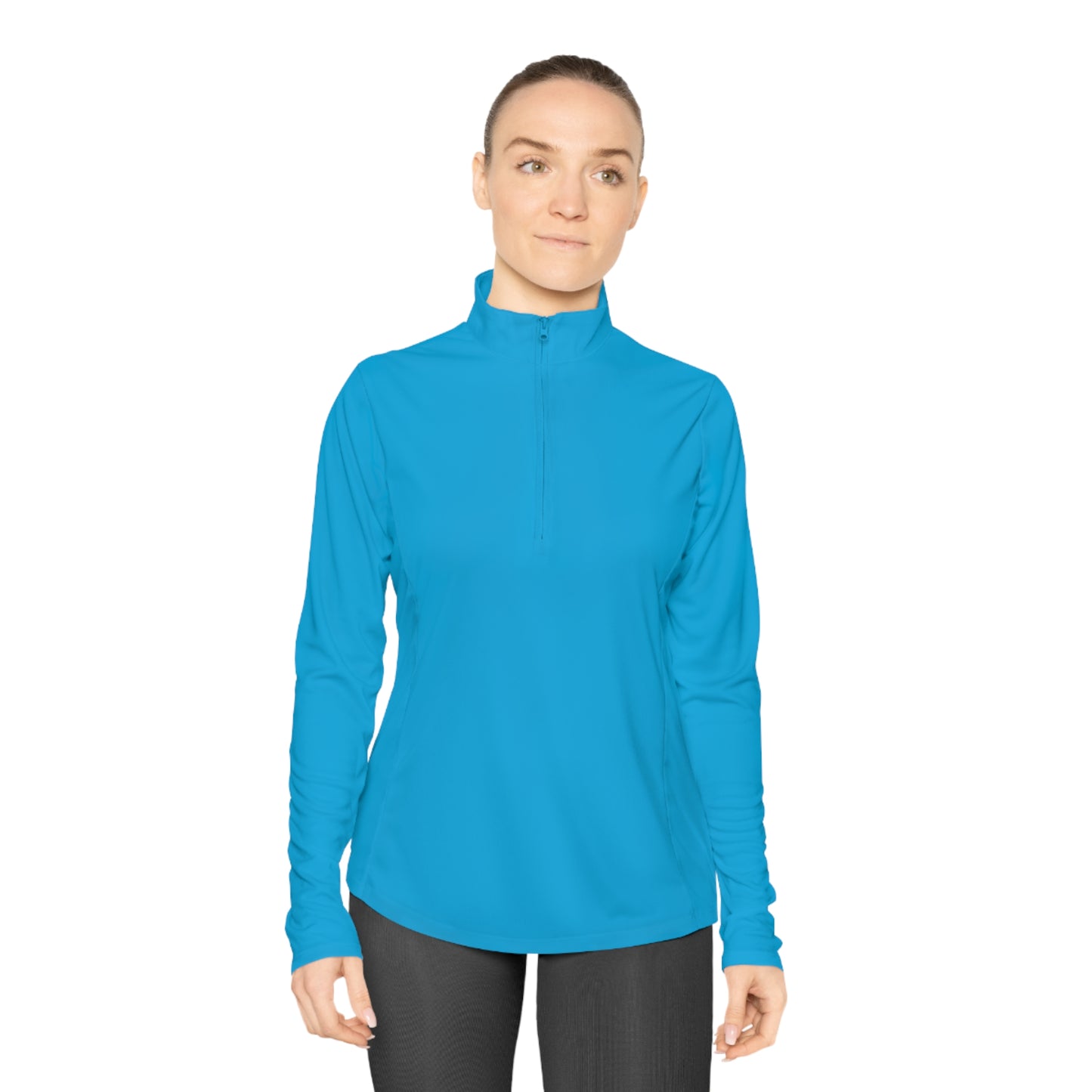 Athletic 1/4-Zip QI Sweater - Ladies