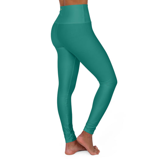 Athletic QI Leggings - Dark Cyan