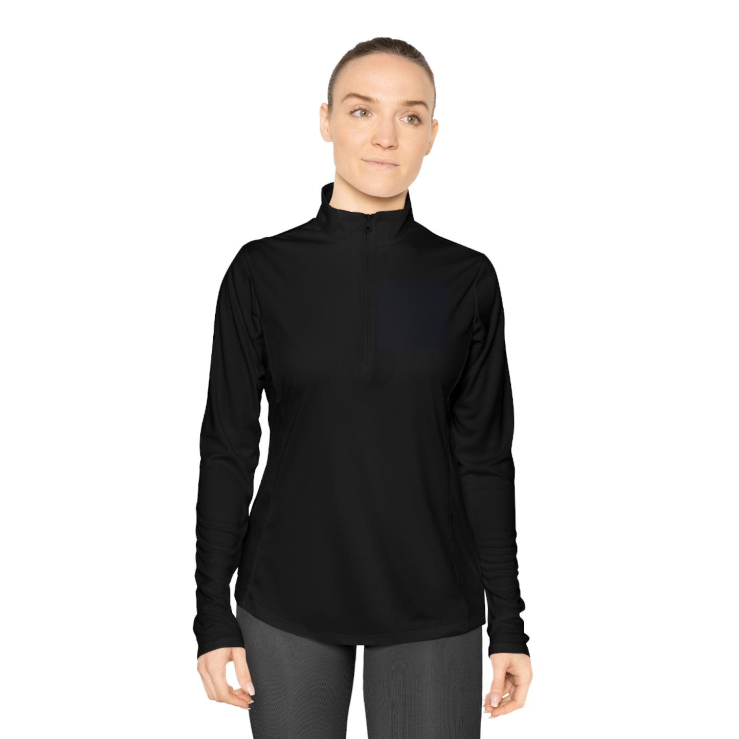 Athletic 1/4-Zip QI Sweater - Ladies