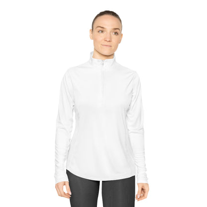 Athletic 1/4-Zip QI Sweater - Ladies