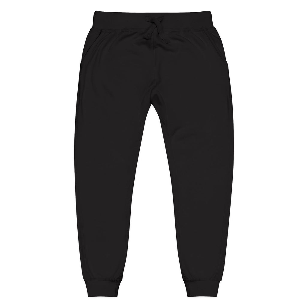 Embroidered Fleece Sweatpants — Cozy Coral Joggers
