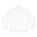 Minimal Gold Wave Quarter-Zip Pullover