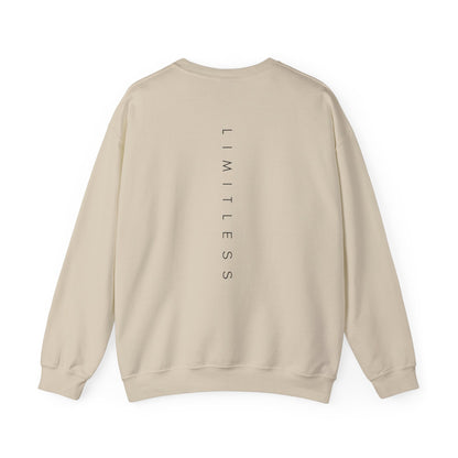 Limitless Crewneck Sweatshirt — Minimal Infinity Logo