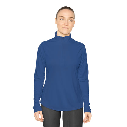 Athletic 1/4-Zip QI Sweater - Ladies